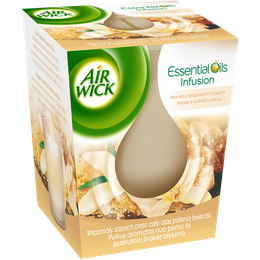 Air Wick® Świeczka Zapachowa - Essential Oils™ Wanilia z Brązowym Cukrem