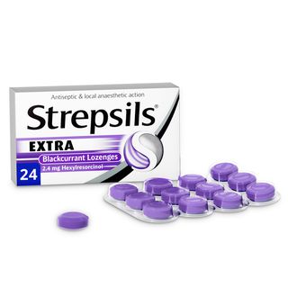 STREPSILS Extra Blackcurrant Lozenges