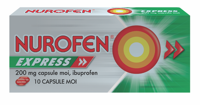 Nurofen Express 200 Mg Capsule Moi Se Absoarbe Rapid ţintind Sursa Durerii Nurofen