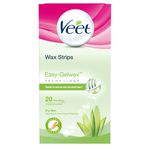 Wax Strips Easy-Gelwax Technology Dry Skin Legs & Body