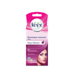 Восковые полоски для лица Veet Suprem' Essence c ароматом бархатной розы и эфирными маслами с технологией Easy-Gelwax