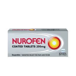 Nurofen Coated Tablets 200mg Ibuprofen
