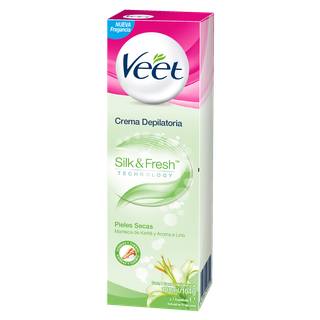 Veet Crema Depilatoria Corporal Silk&Fresh Pieles Secas