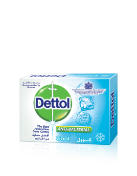Dettol Anti-Bacterial Bar Soap Cool 90gm