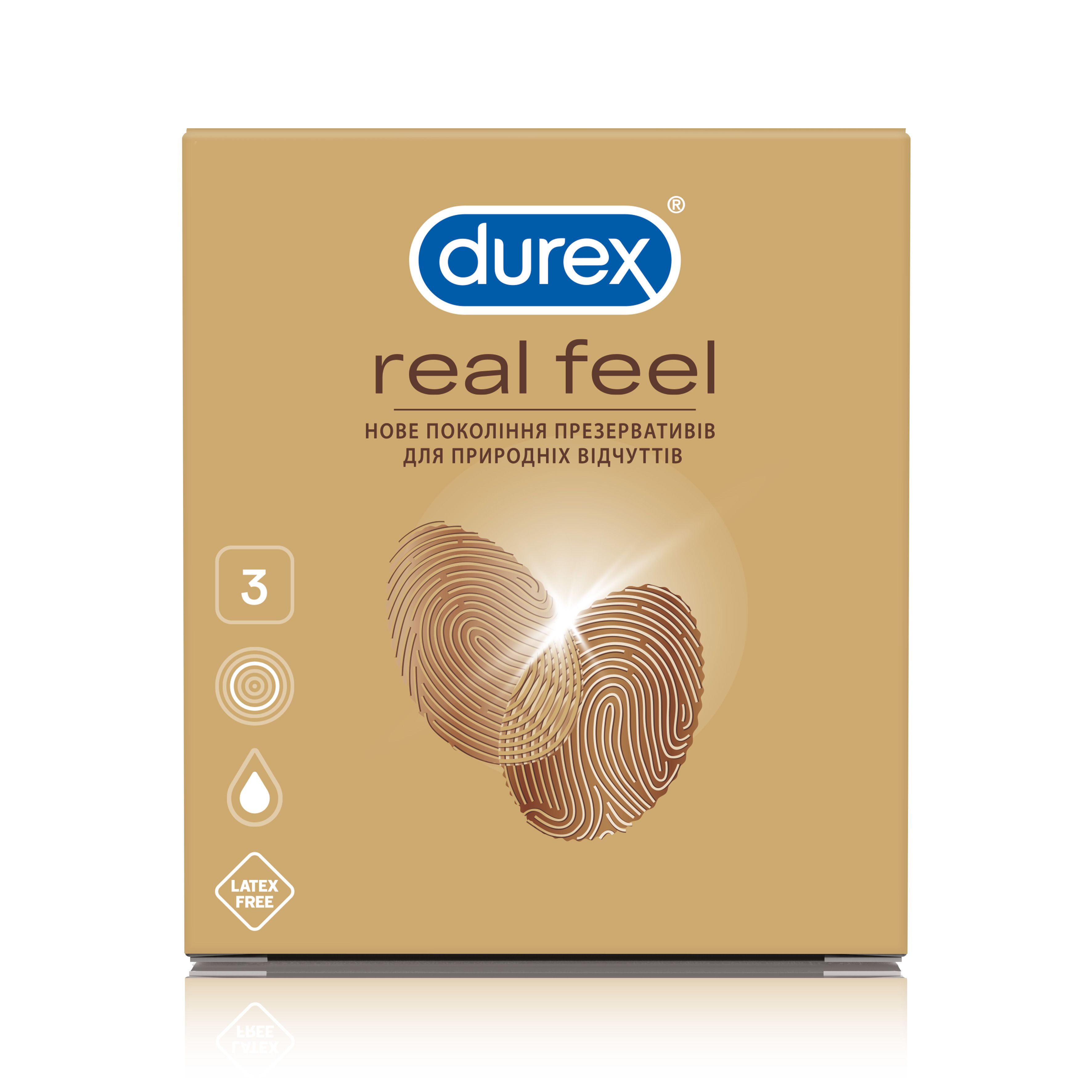 Презервативы Durex® Real Feel 3 шт