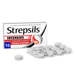 STREPSILS INTENSIVE HONEY & LEMON 8.75mg LOZENGES