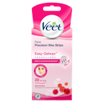 Face Precision Wax Strips Easy-Gelwax Technology Normal Skin