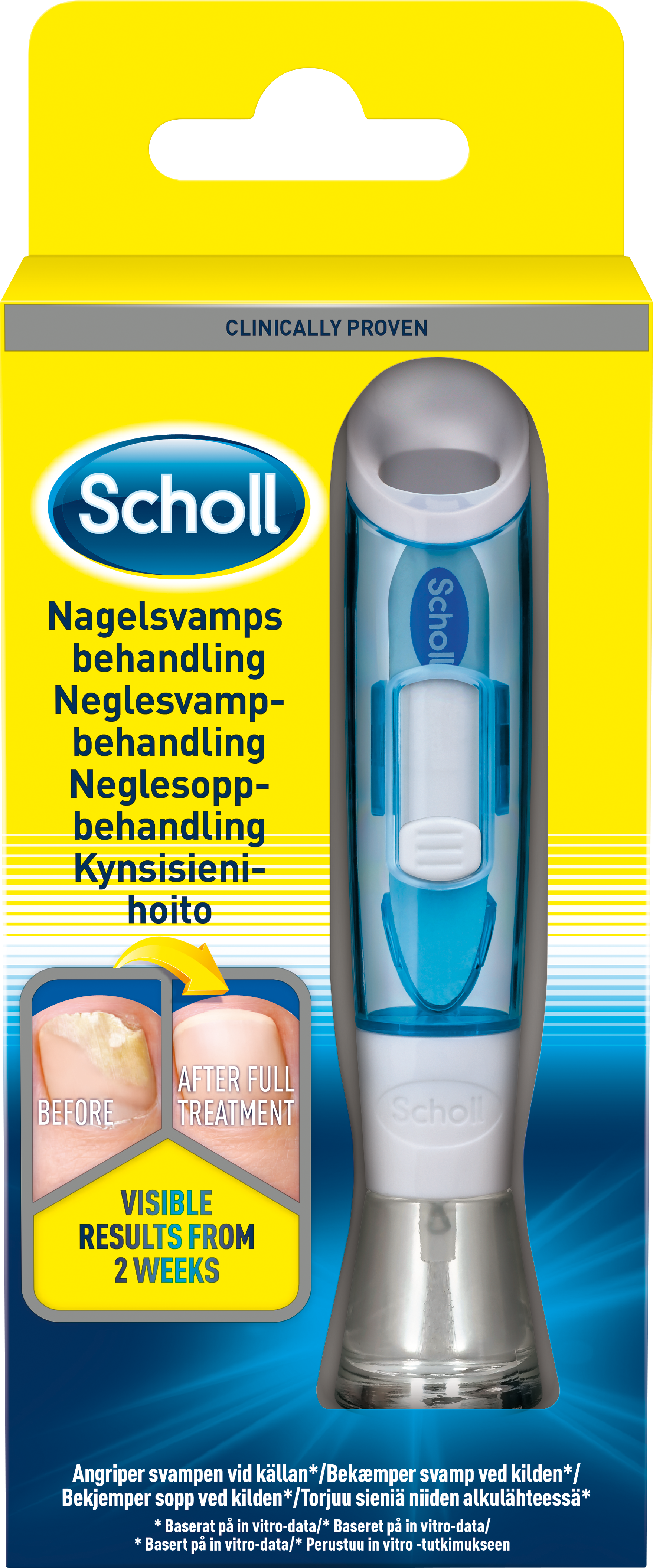 Scholl Neglesopp Behandling