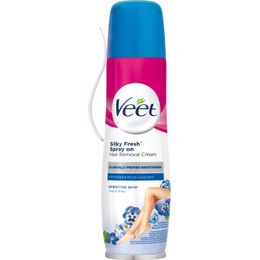 Veet Silky Fresh™ Spray on Hair Removal Cream Sensitive Skin Legs & Body 150 ml
