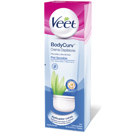 Body Curv Crema Depilatoria para Axilas y Área del Bikini