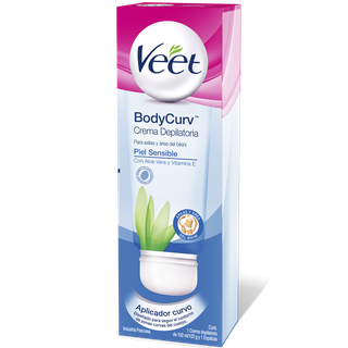 Body Curv Crema Depilatoria para Axilas y Área del Bikini