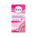 Восковые полоски Veet для нормальной кожи с технологией Easy-Gelwax
