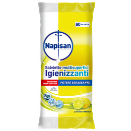 Napisan Salviette Disinfettanti Total Protection - 8 Pacchi Da 40 Salviette Biodegradabili Per Superfici - Foto 5