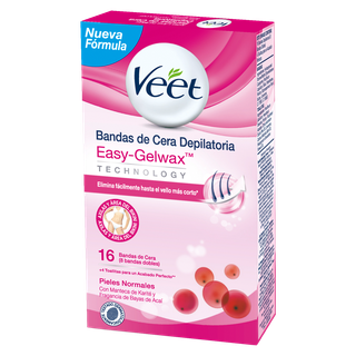 Bandas Depilatorias Axila y Bikini Normal Veet