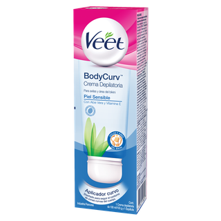 Body Curv Crema Depilatoria para Axilas y Área del Bikini