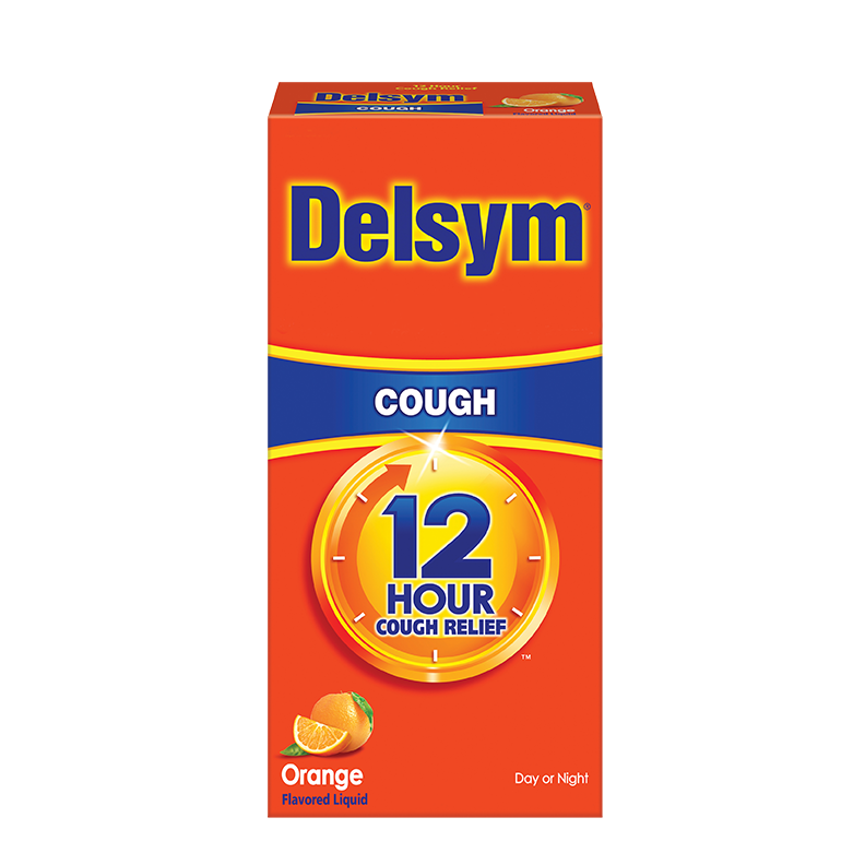 Delsym® 12 Hour Orange Cough Syrup | Delsym®