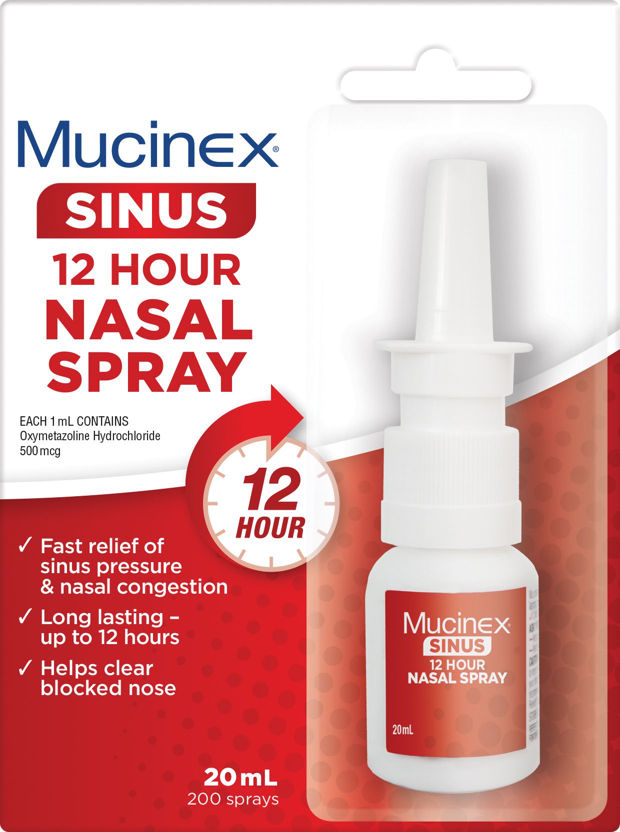 nasal spray to clear congestion