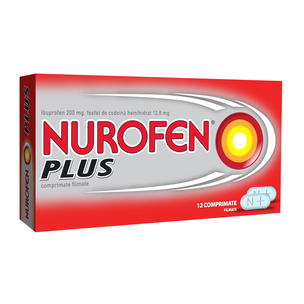 Nurofen Plus comprimate filmate | Combină ibuproben şi codeină pentru o .