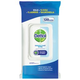 Dettol Disinfectant Surface Wipes Fresh 120s