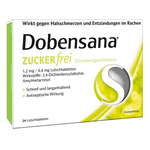 Dobensana Zuckerfrei Zitronengeschmack 1,2 mg/0,6 mg Lutschtabletten