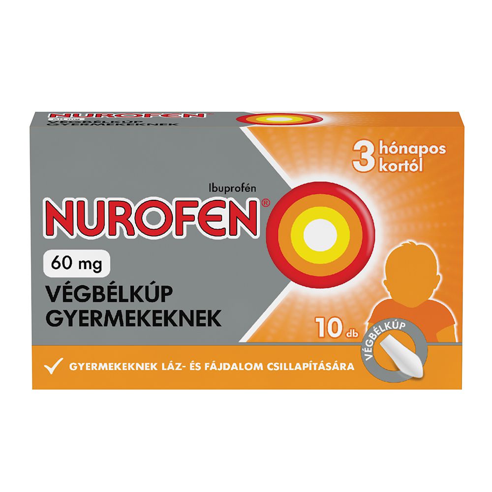 Nurofen 60 Mg Vegbelkup Gyermekeknek 60 Mg 3 Honapos Kortol