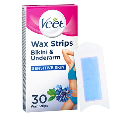 Knorretje Uitpakken was Veet Wax Strips For Bikini & Underarm