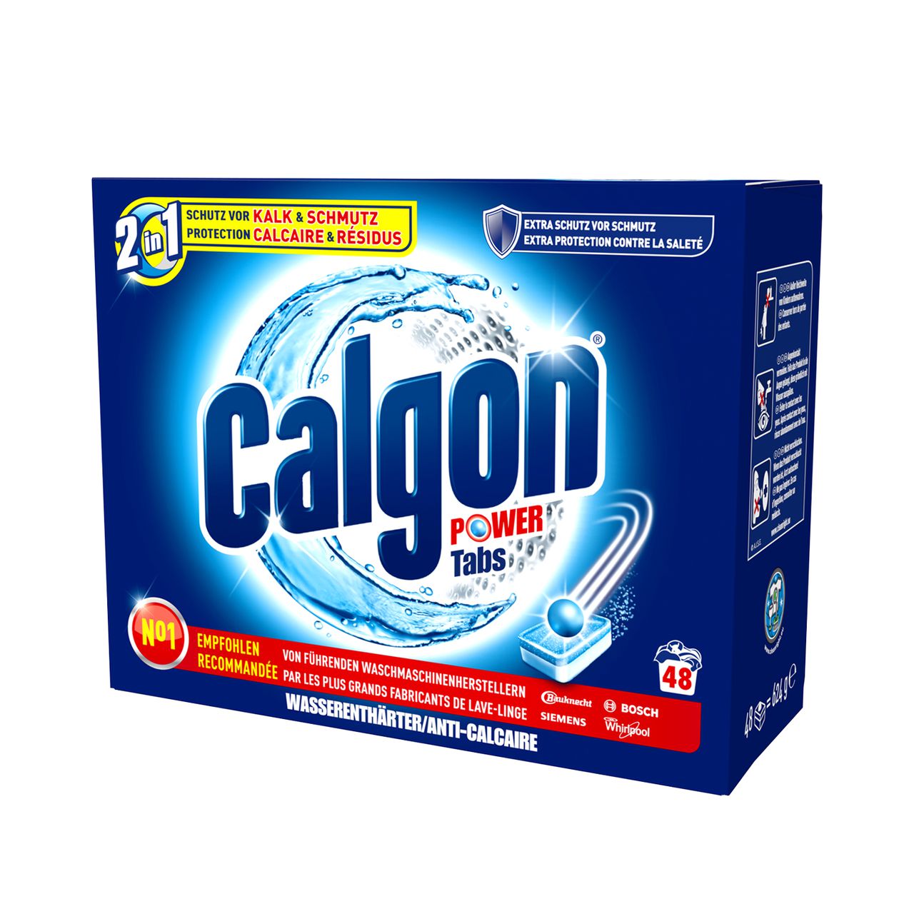 Calgon 2in1 Power Tabs: schützt Ihre Waschmaschine vor